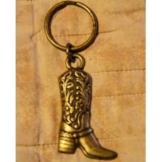 Wild Wild West Cowboy Boot Key Chain